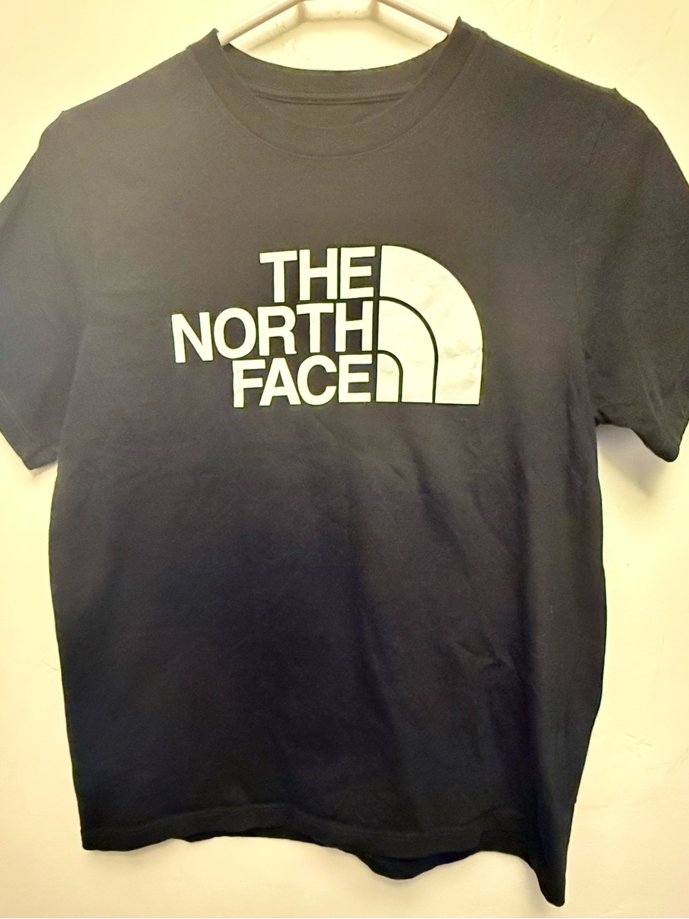 The North Face Black Logo Crewneck Tee Size Medium
